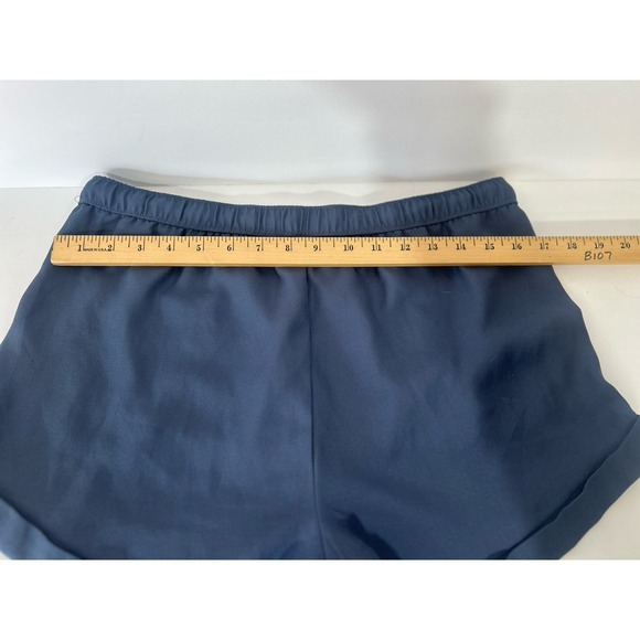 Abercrombie & Fitch Women's Medium Blue Boho Shorts Flowy Rayon Pull On - Picture 5 of 7